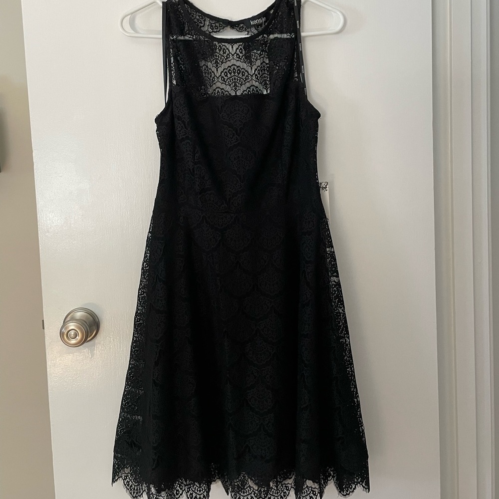 Black Lace Kenzie Dress size 6